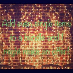 Add items to bundles!